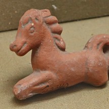 Little terracotta horse approx. 2,400 years old